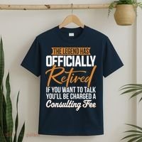 The Legend Has Retired Officer Officially Retirement T-Shirt thumb 2