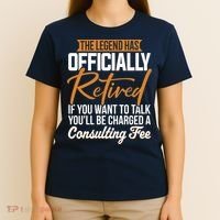 The Legend Has Retired Officer Officially Retirement T-Shirt thumb 4