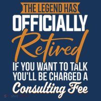 The Legend Has Retired Officer Officially Retirement Mousepad thumb 1