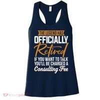 The Legend Has Retired Officer Officially Retirement Women's Tank Top thumb 0