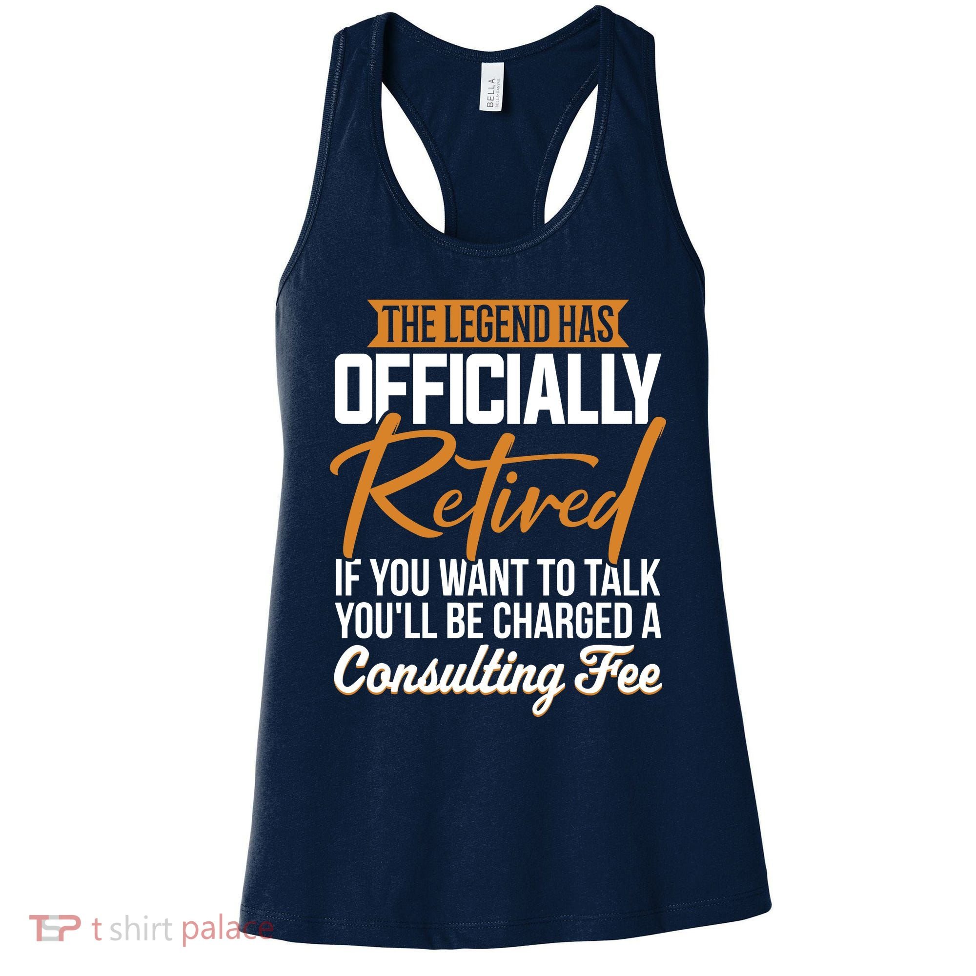 The Legend Has Retired Officer Officially Retirement Women's Tank Top