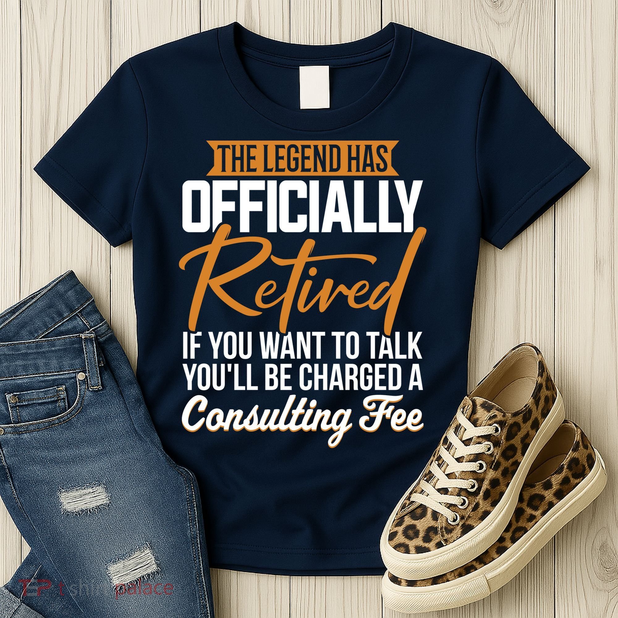 The Legend Has Retired Officer Officially Retirement Women's T-Shirt