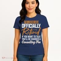 The Legend Has Retired Officer Officially Retirement Women's T-Shirt thumb 4