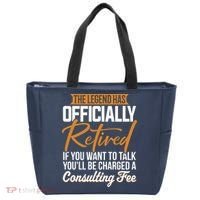 The Legend Has Retired Officer Officially Retirement Tote Bag thumb 0