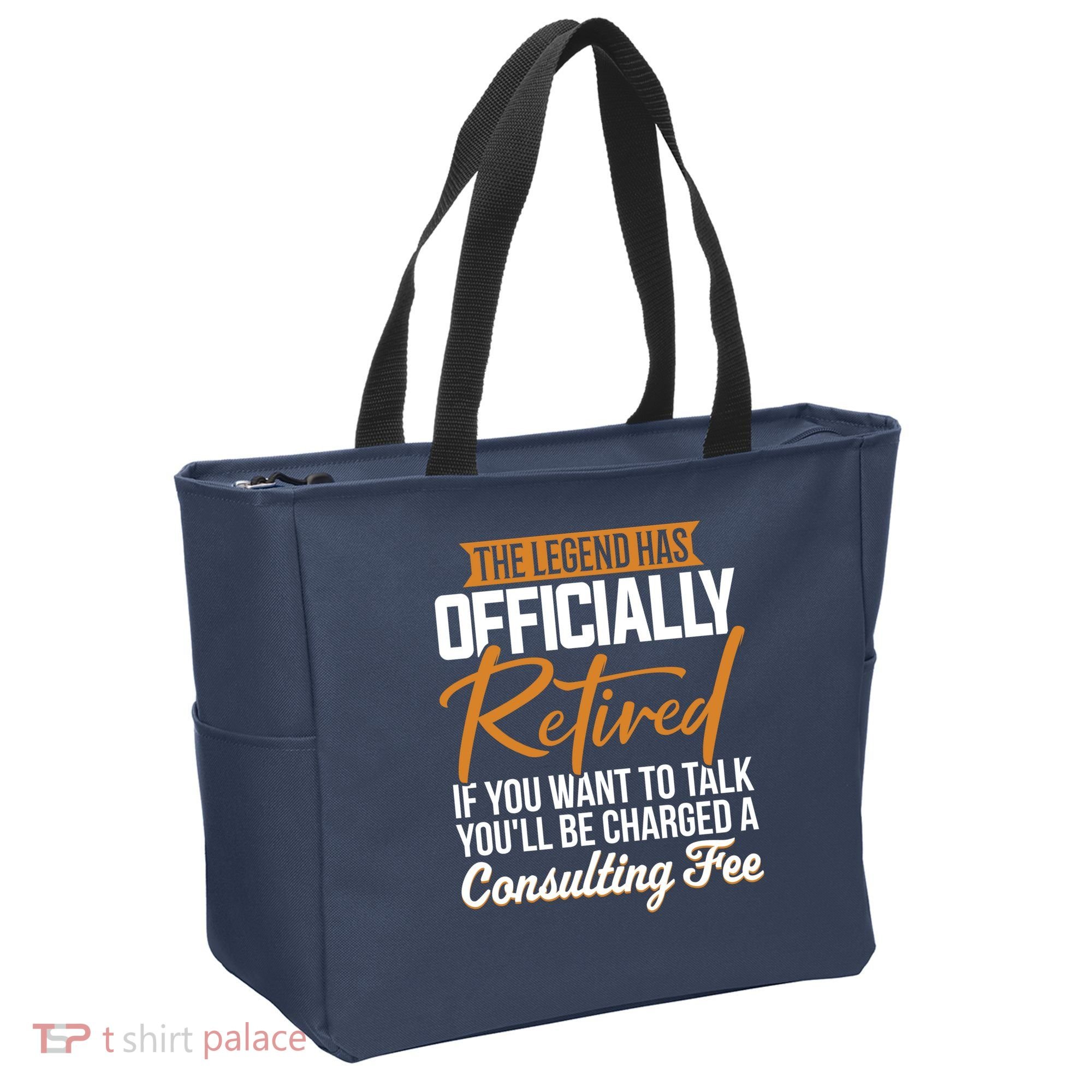 The Legend Has Retired Officer Officially Retirement Tote Bag