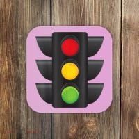 Traffic Light Halloween Costume Stop Go Green Yellow Red Coaster thumb 0