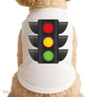 Traffic Light Halloween Costume Stop Go Green Yellow Red Doggie Tank thumb 0