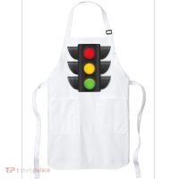 Traffic Light Halloween Costume Stop Go Green Yellow Red Apron thumb 0