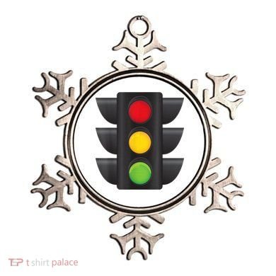 Traffic Light Halloween Costume Stop Go Green Yellow Red Ornament
