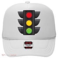 Traffic Light Halloween Costume Stop Go Green Yellow Red Hat thumb 0