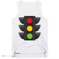 Traffic Light Halloween Costume Stop Go Green Yellow Red Tank Top thumb 0