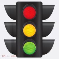 Traffic Light Halloween Costume Stop Go Green Yellow Red Tank Top thumb 6