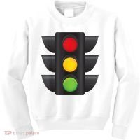 Traffic Light Halloween Costume Stop Go Green Yellow Red Kids Sweatshirt thumb 0