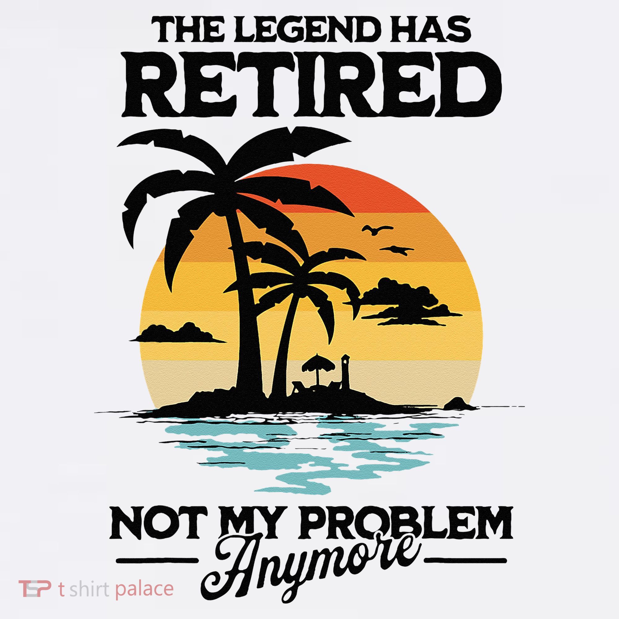 The Legend Has Retired Not My Problem Anymore Ornament