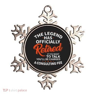 The Legend Has Retired Officer Officially Retirement Ornament