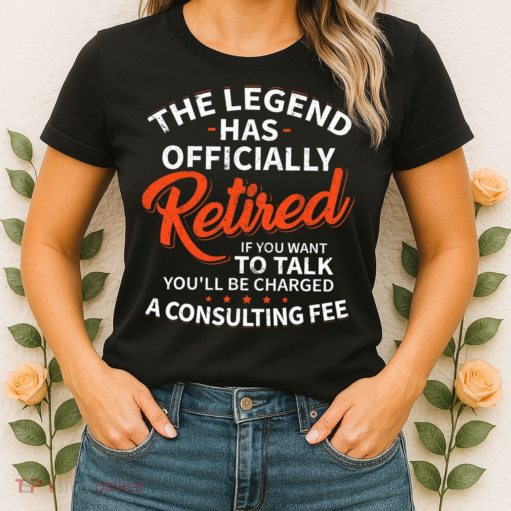 The Legend Has Retired Officer Officially Retirement Women's T-Shirt