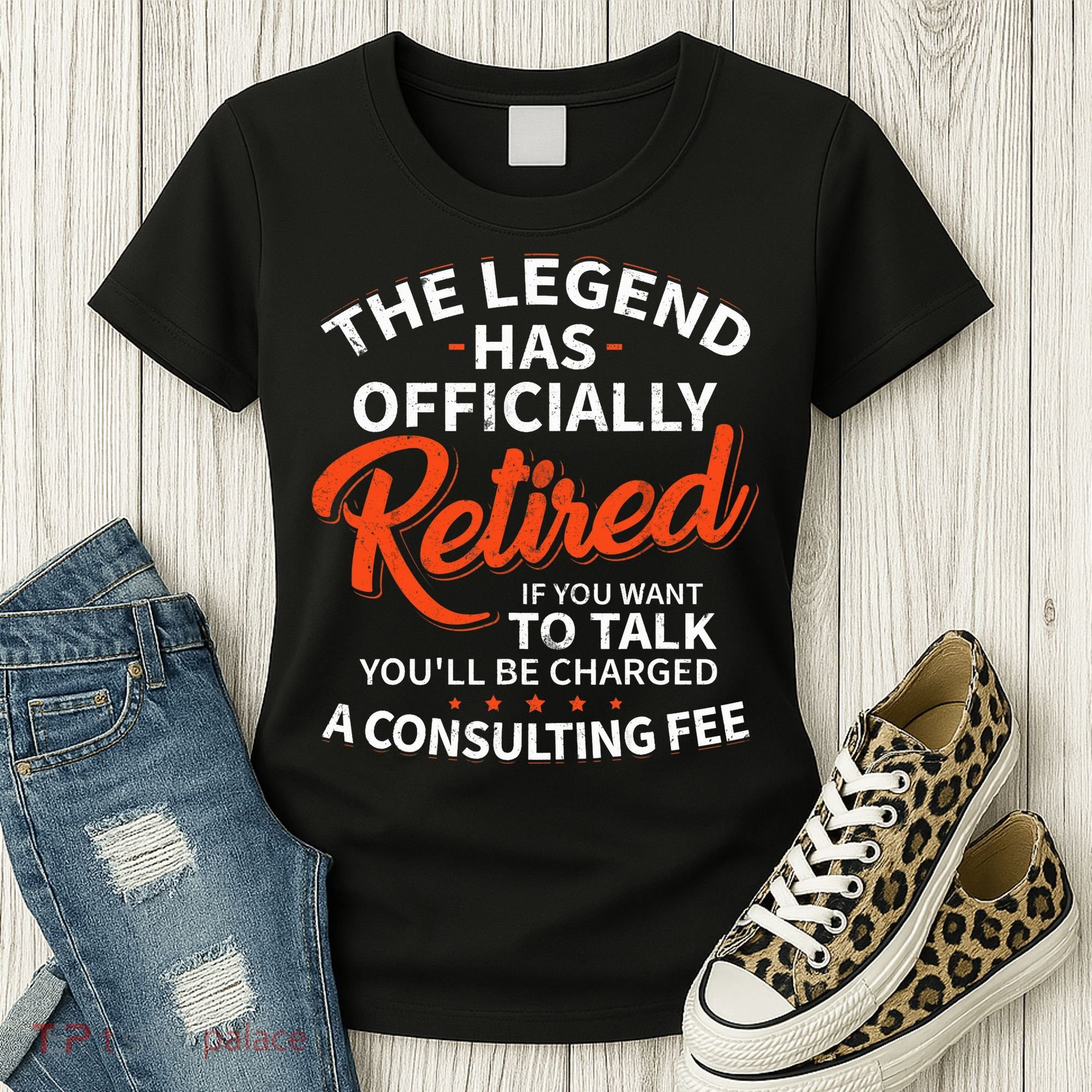 The Legend Has Retired Officer Officially Retirement Women's T-Shirt