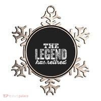 The Legend Has Retired Ornament thumb 0