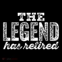 The Legend Has Retired Ornament thumb 1