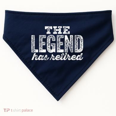 The Legend Has Retired USA-Made Doggie Bandana