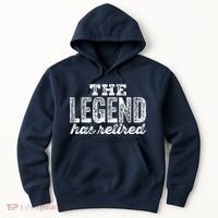The Legend Has Retired Hoodie thumb 0