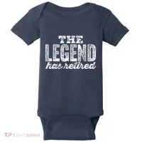 The Legend Has Retired Baby Bodysuit thumb 0