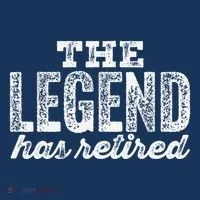The Legend Has Retired Baby Bodysuit thumb 2