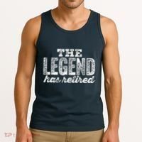 The Legend Has Retired Tank Top thumb 3