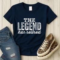 The Legend Has Retired Women's T-Shirt thumb 3