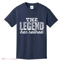 The Legend Has Retired Kids T-Shirt thumb 0