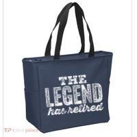 The Legend Has Retired Tote Bag thumb 2