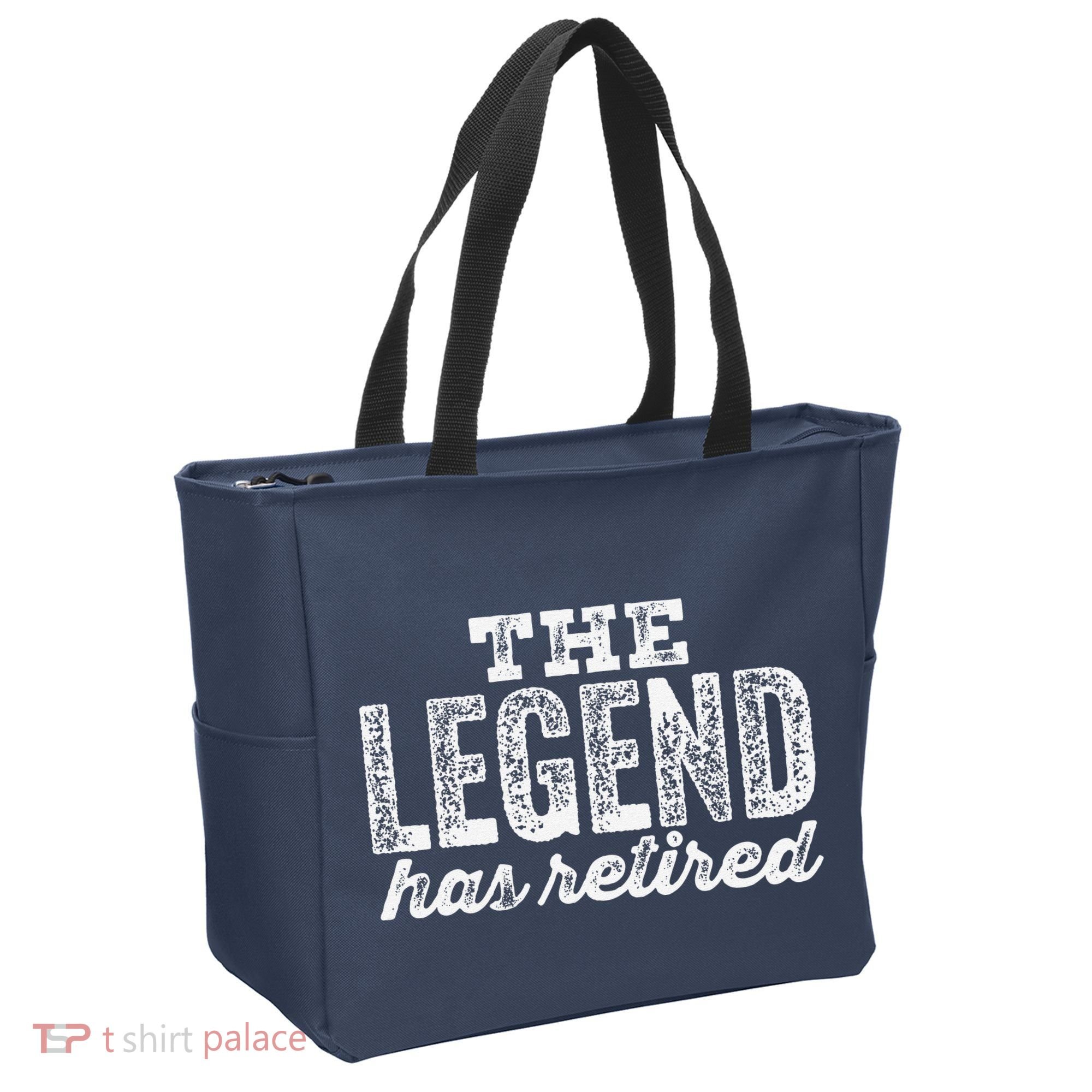 The Legend Has Retired Tote Bag