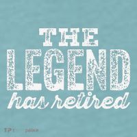 The Legend Has Retired Sueded Cloud Jersey T-Shirt thumb 2