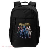 Thug Life Horror Characters Scary Movie Krueger Myers Pennywise Halloween Backpack thumb 0