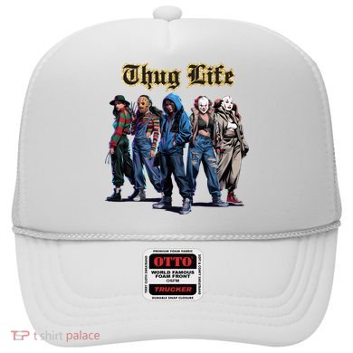 Thug Life Horror Characters Scary Movie Krueger Myers Pennywise Halloween Hat