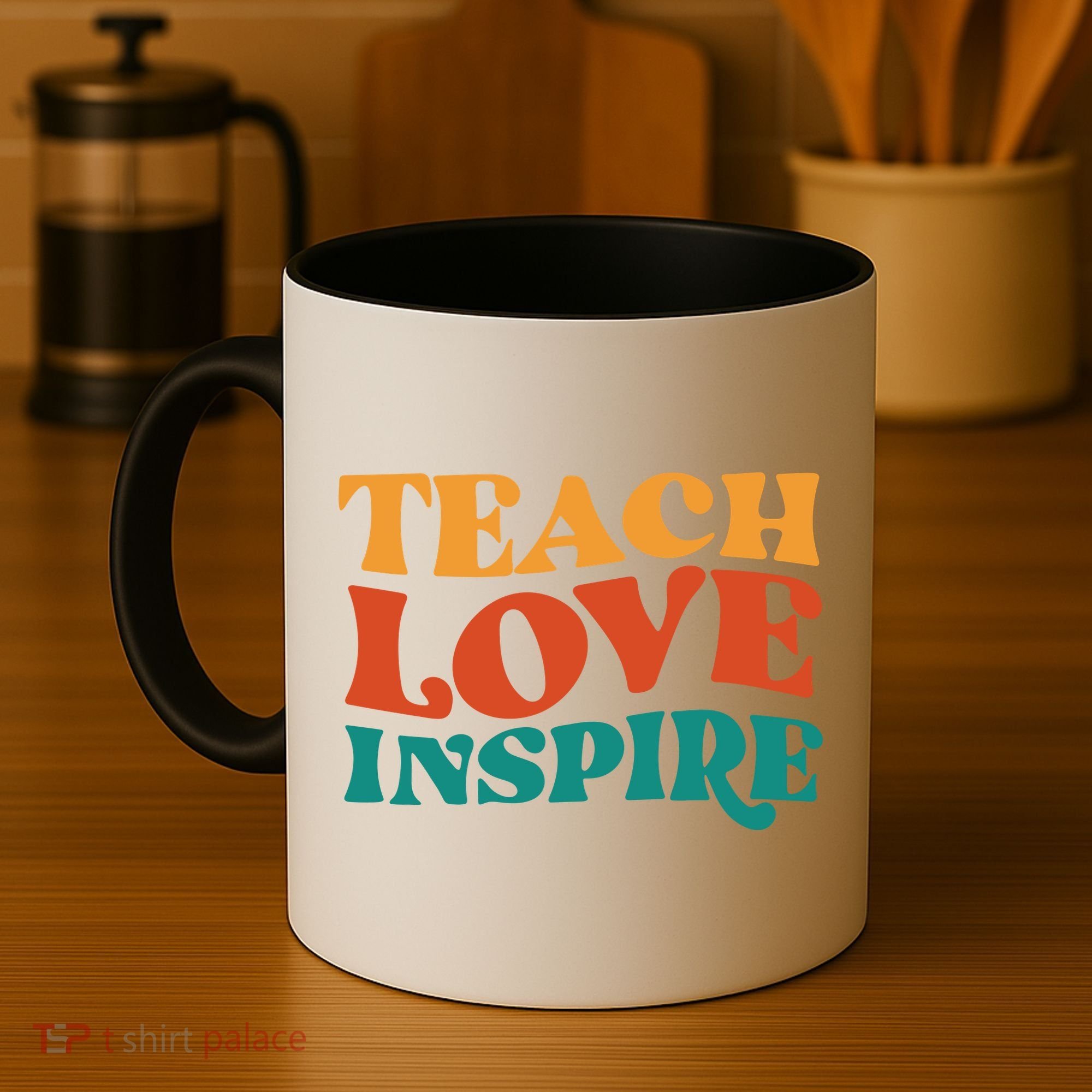 Teach Love Inspire Gift For Teacher Coffee Mug