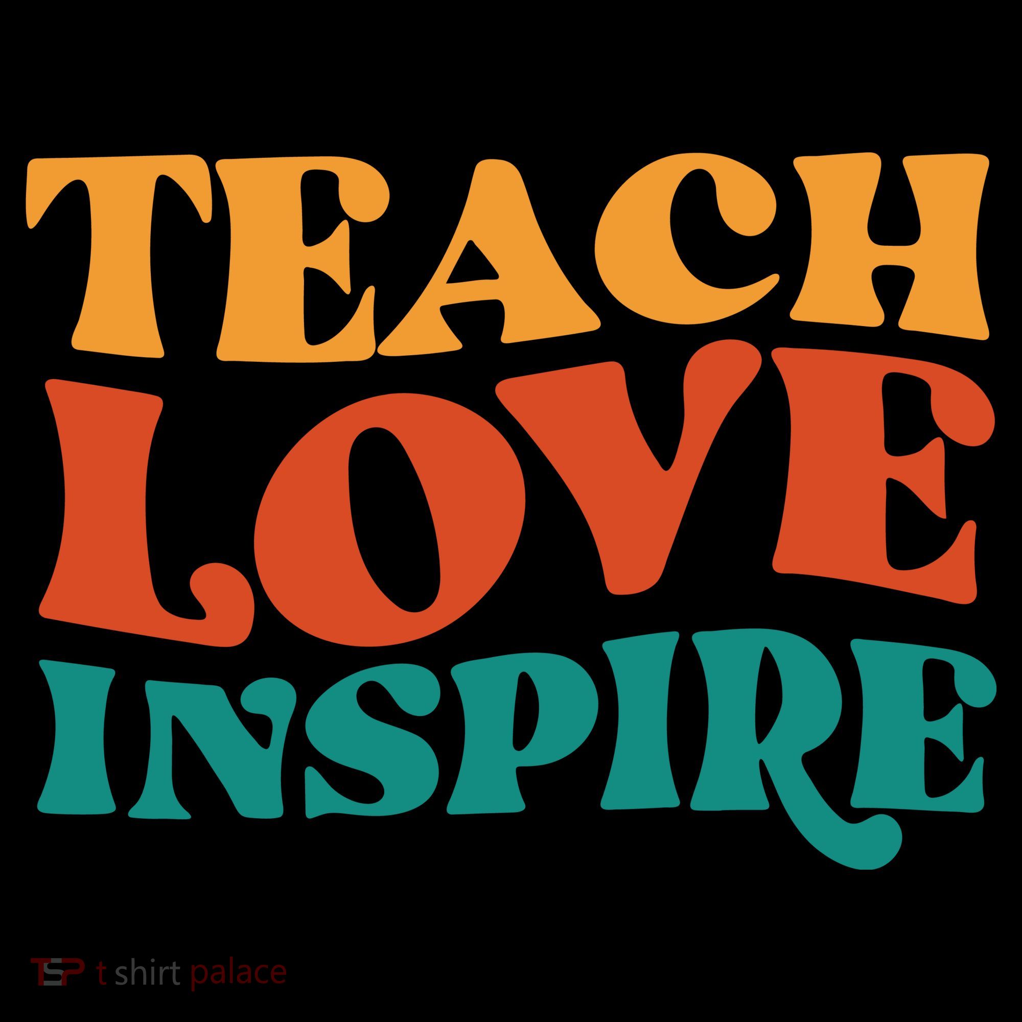 Teach Love Inspire Gift For Teacher Women's Hoodie