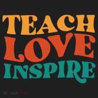 Teach Love Inspire Gift For Teacher Hat thumb 2