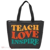 Teach Love Inspire Gift For Teacher Tote Bag thumb 0