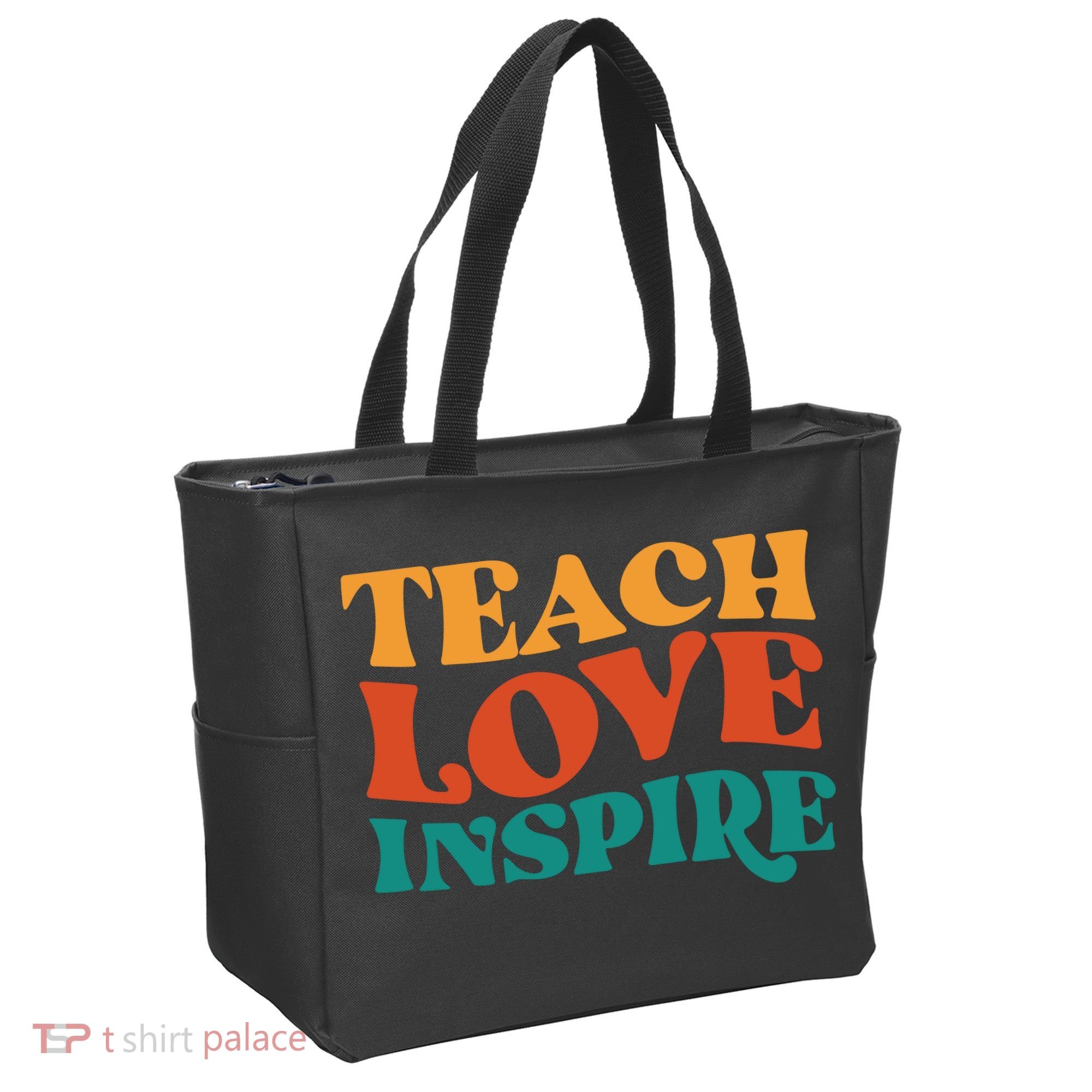 Teach Love Inspire Gift For Teacher Tote Bag