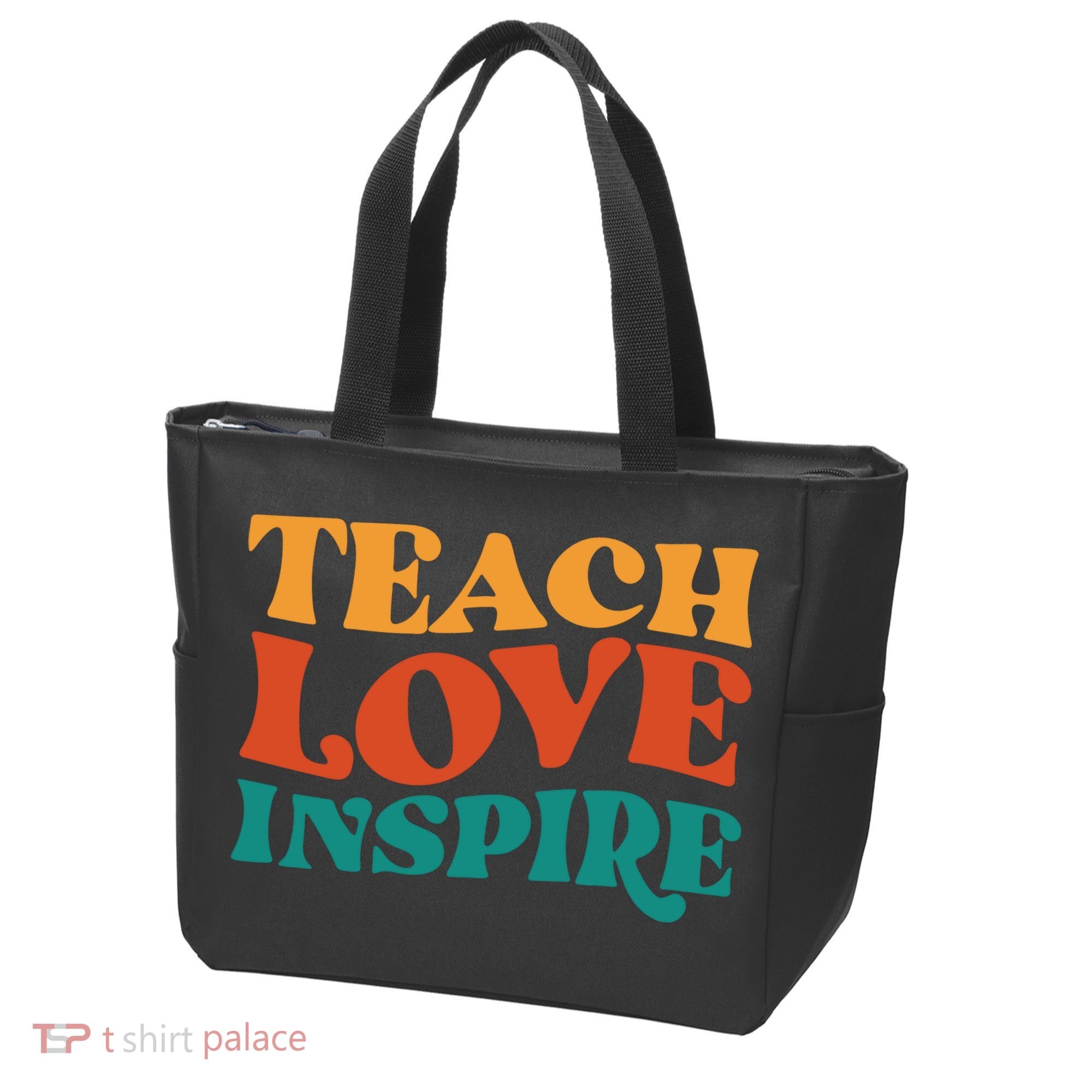 Teach Love Inspire Gift For Teacher Tote Bag