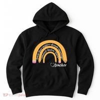 Teach Love Inspire Dream Encourage Teacher Love Hoodie thumb 0