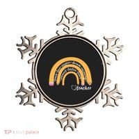 Teach Love Inspire Dream Encourage Teacher Love Ornament thumb 0