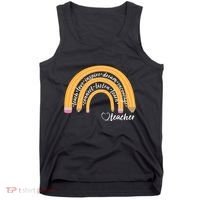 Teach Love Inspire Dream Encourage Teacher Love Tank Top thumb 0