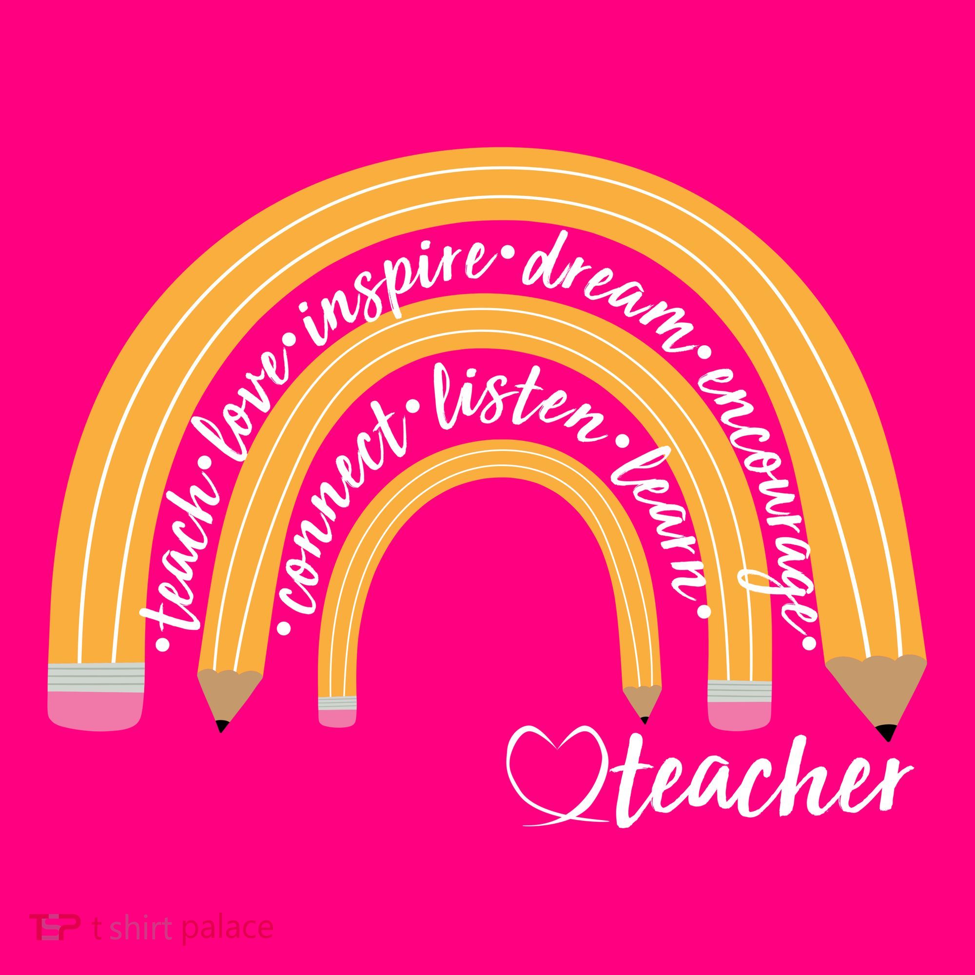 Teach Love Inspire Dream Encourage Teacher Love Sweatshirt