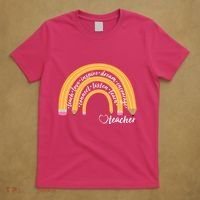 Teach Love Inspire Dream Encourage Teacher Love T-Shirt thumb 5