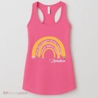 Teach Love Inspire Dream Encourage Teacher Love Women's Tank Top thumb 0