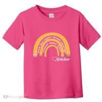 Teach Love Inspire Dream Encourage Teacher Love Toddler T-Shirt thumb 0