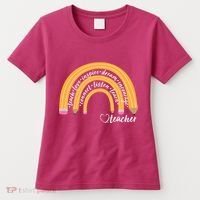 Teach Love Inspire Dream Encourage Teacher Love Women's T-Shirt thumb 0