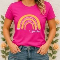 Teach Love Inspire Dream Encourage Teacher Love Women's T-Shirt thumb 2